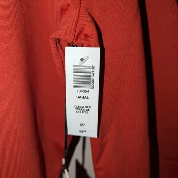 ARITZIA BABATON Contour Sahal Bodysuit XS Corsa Red BNWT! - Picture 6 of 7